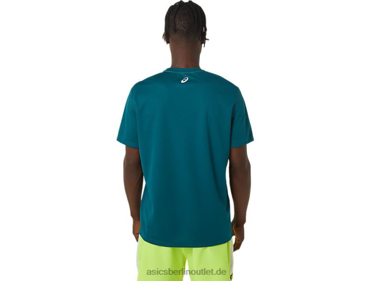 Herren-Ready-Set II Kurzarm-WCH BL4N1235Asics Samtkiefer