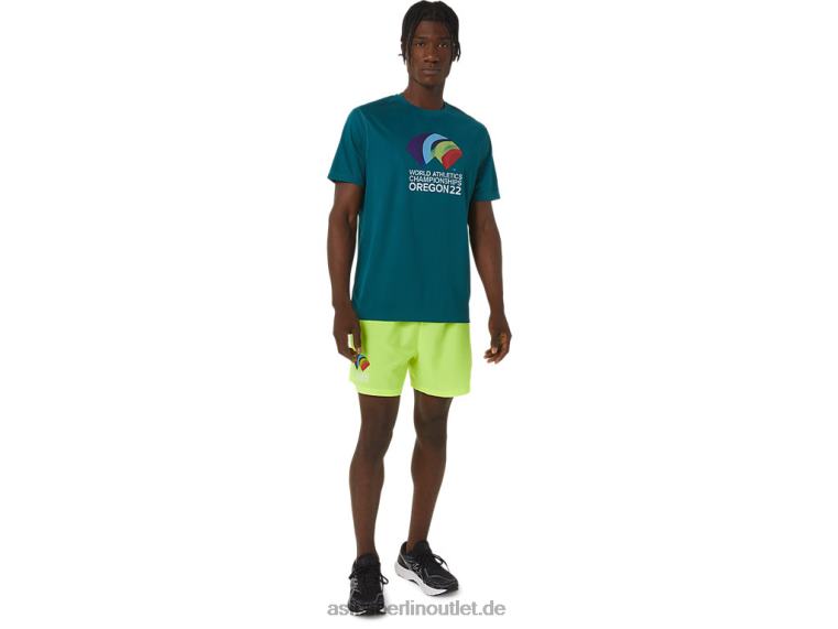 Herren-Ready-Set II Kurzarm-WCH BL4N1235Asics Samtkiefer