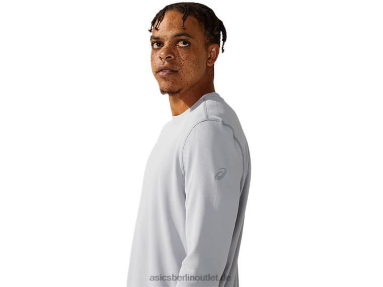Herren-Ready-Set II Langarm BL4N1095Asics mittelgrau