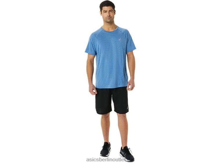 Herren-Ready-Set-Lyte-Kurzarmshirt BL4N1426Asics Lake Drive Heather