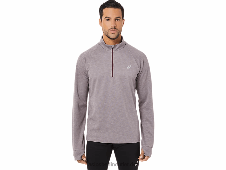 Herren Thermopolis Winter 1/2 Reißverschluss BL4N1711Asics tiefes Marsheidekraut