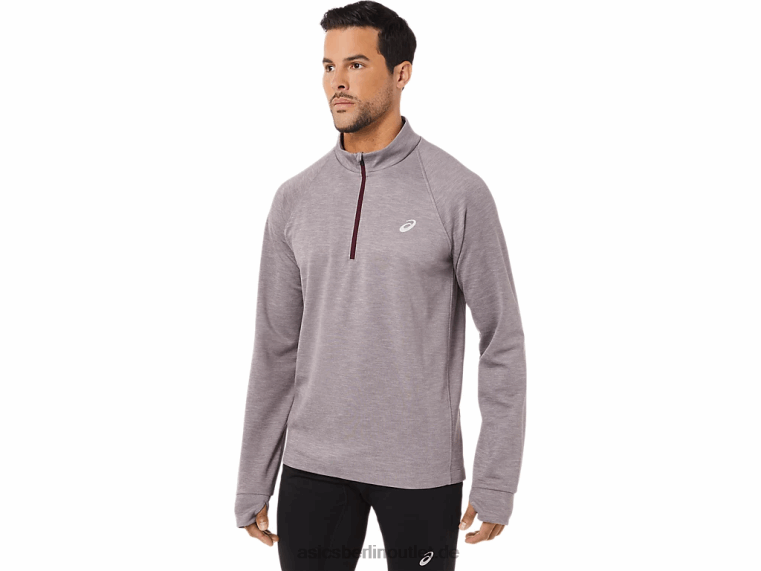 Herren Thermopolis Winter 1/2 Reißverschluss BL4N1711Asics tiefes Marsheidekraut