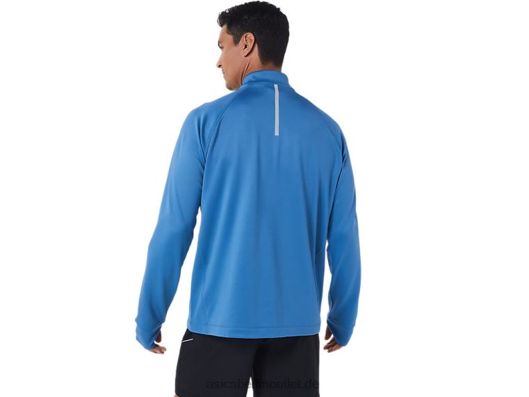 Herren Thermopolis Winter 1/2 Reißverschluss BL4N836Asics azurblau