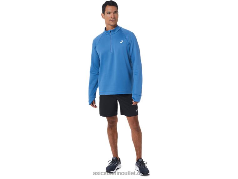Herren Thermopolis Winter 1/2 Reißverschluss BL4N836Asics azurblau