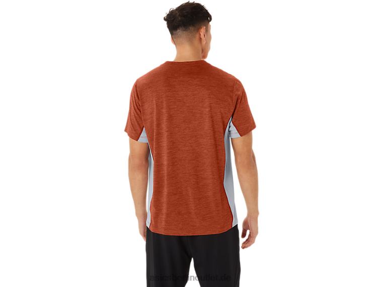 Herren Train Sana Kurzarm BL4N202Asics Spice Latte/Sheet Rock