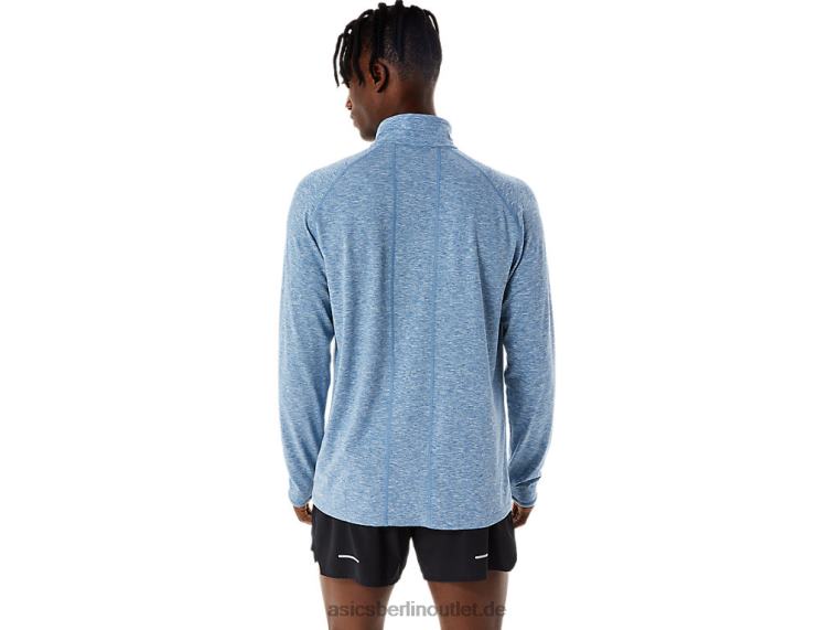 Herrenzug Sana 1/2 Reißverschluss BL4N1084Asics azurblaues Heidekraut