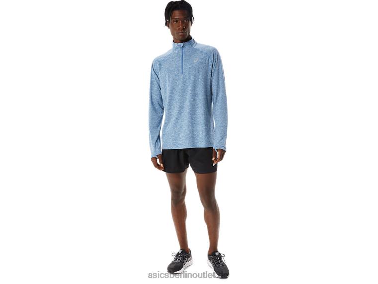 Herrenzug Sana 1/2 Reißverschluss BL4N1084Asics azurblaues Heidekraut