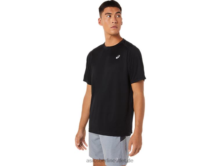 Kurzarm-Core-Top BL4N881Asics Leistung schwarz