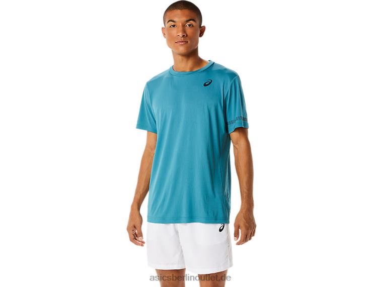 Kurzarm-T-Shirt für Herren BL4N1138Asics neblige Kiefer