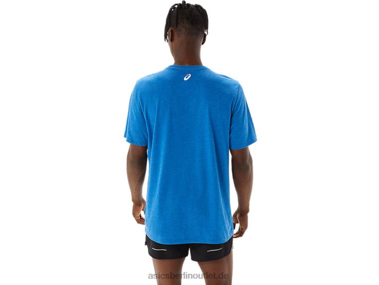 Kurzarmeigenschaft eines Sport-T-Shirts BL4N1231Asics Lake Drive Heather