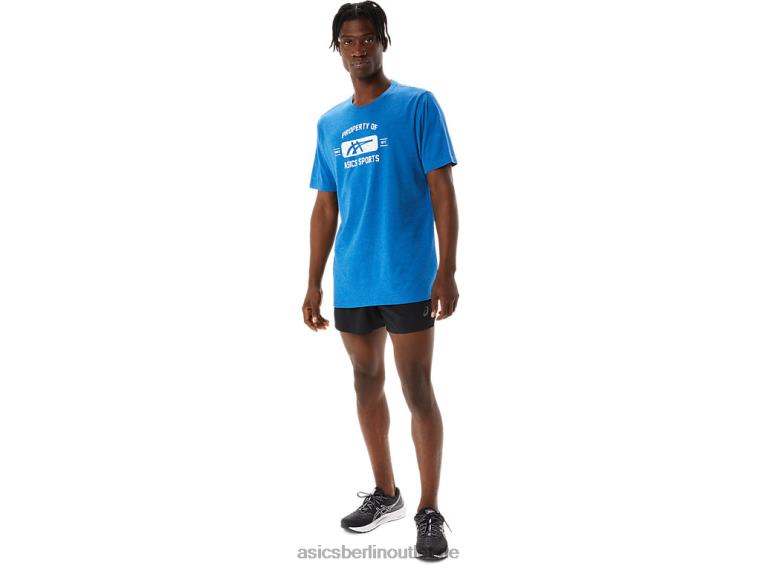 Kurzarmeigenschaft eines Sport-T-Shirts BL4N1231Asics Lake Drive Heather