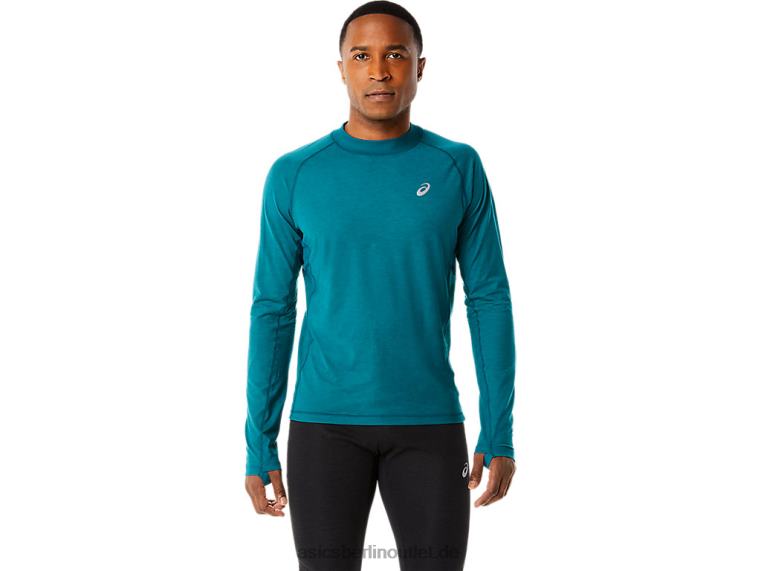 Langärmliges Winter-Laufoberteil für Herren BL4N854Asics Samtkiefer
