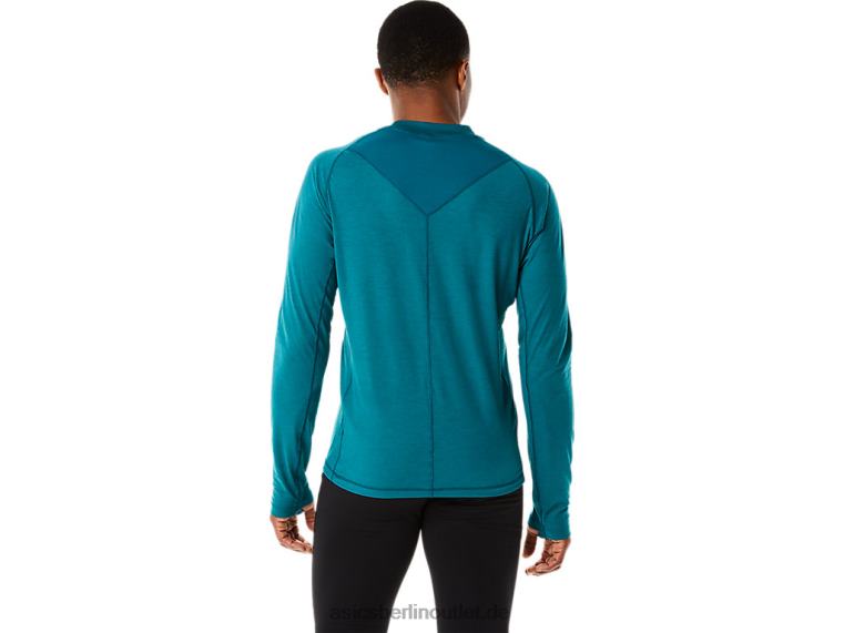 Langärmliges Winter-Laufoberteil für Herren BL4N854Asics Samtkiefer