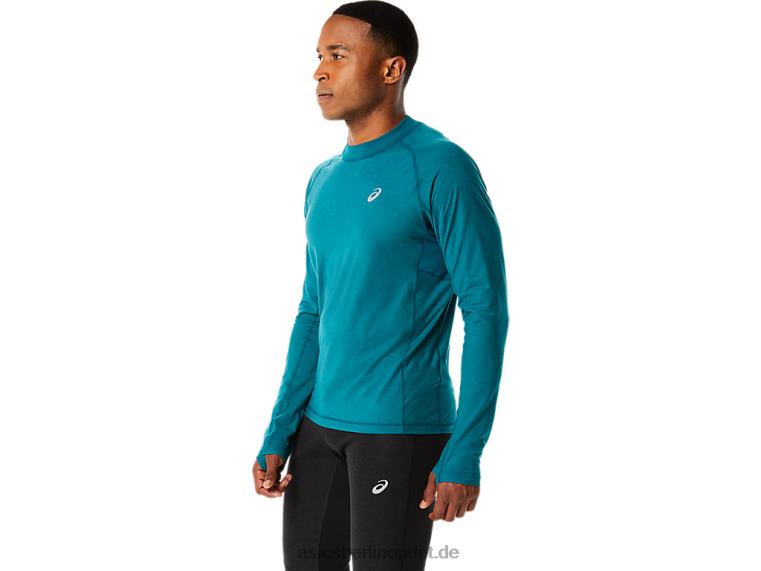 Langärmliges Winter-Laufoberteil für Herren BL4N854Asics Samtkiefer