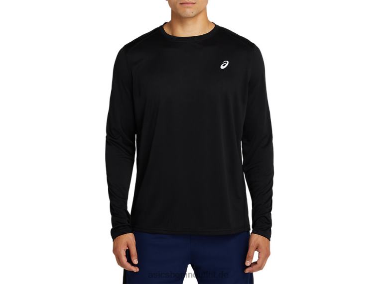Langarm-Core-Top BL4N2087Asics Leistung schwarz