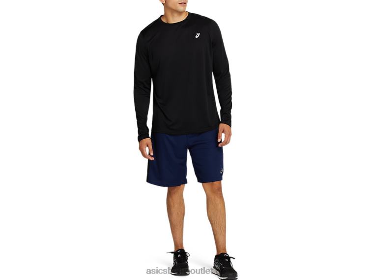 Langarm-Core-Top BL4N2087Asics Leistung schwarz