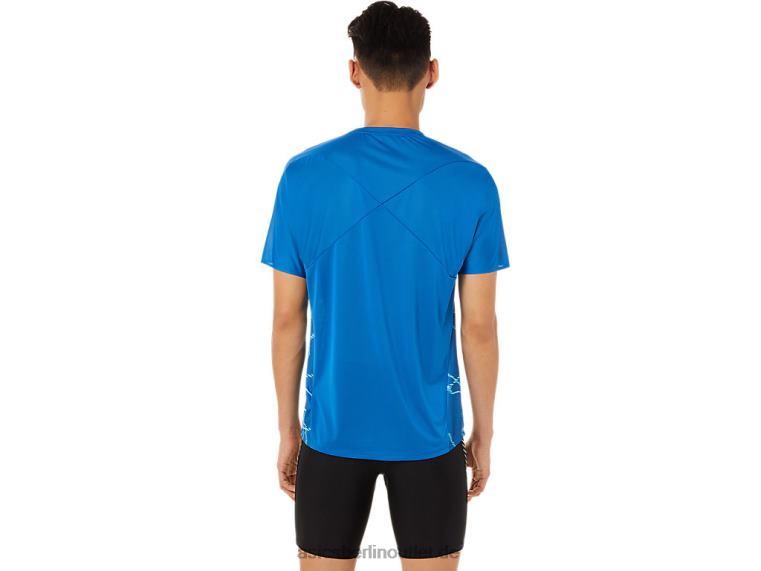 Leichtes Kurzarm-Oberteil für Herren BL4N1443Asics Seefahrt