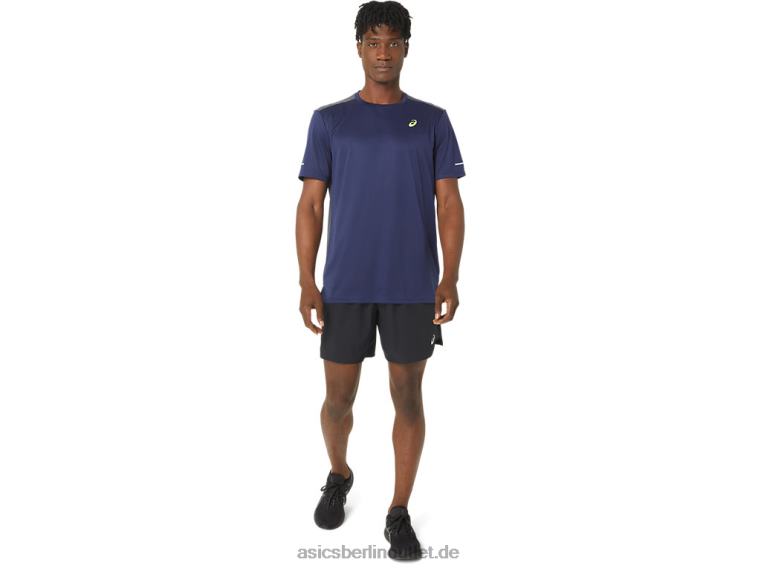 Lite-Show-Mesh-Kurzarmoberteil BL4N76Asics Peacoat/Trägergrau
