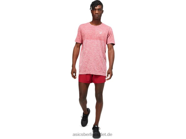 Nahtloses Kurzarm-Renntrikot für Herren BL4N1806Asics Burgund