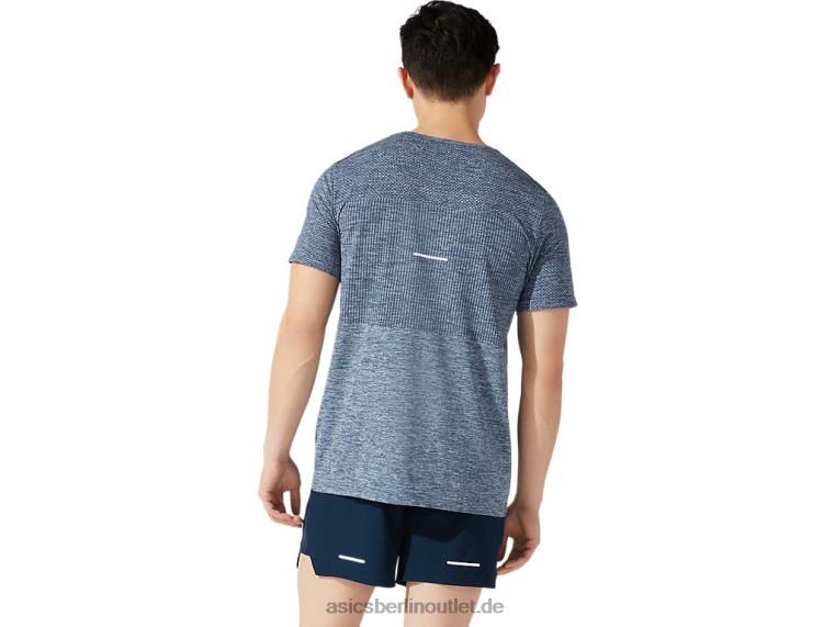 Nahtloses Kurzarm-Renntrikot für Herren BL4N1980Asics französisches Blau