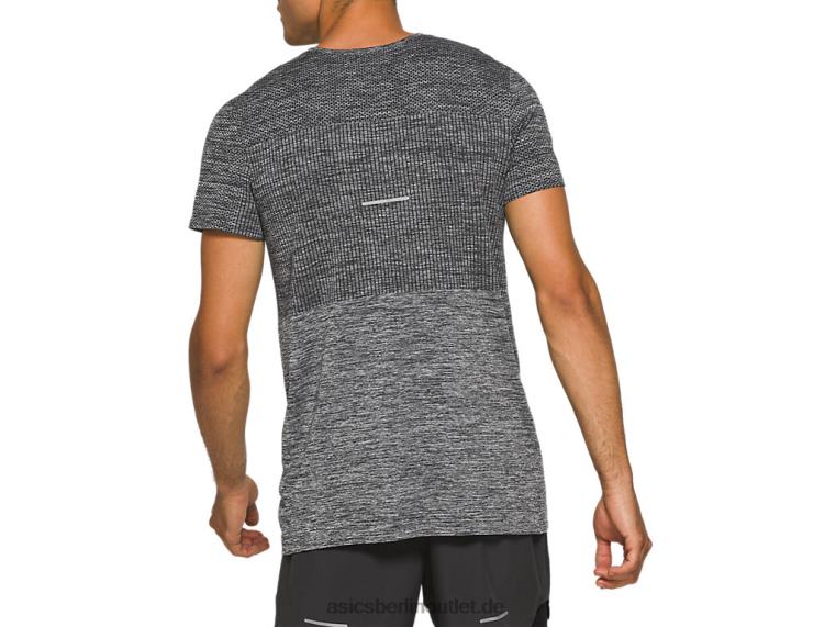 Nahtloses Kurzarm-Renntrikot für Herren BL4N2047Asics Leistung schwarz