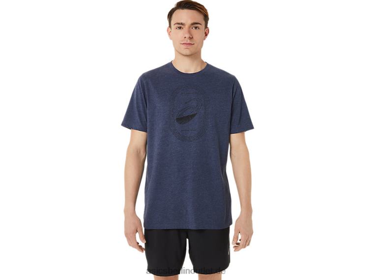 Spirale ein Leichtathletik-Abschlag BL4N1263Asics Peacoat-Heidekraut
