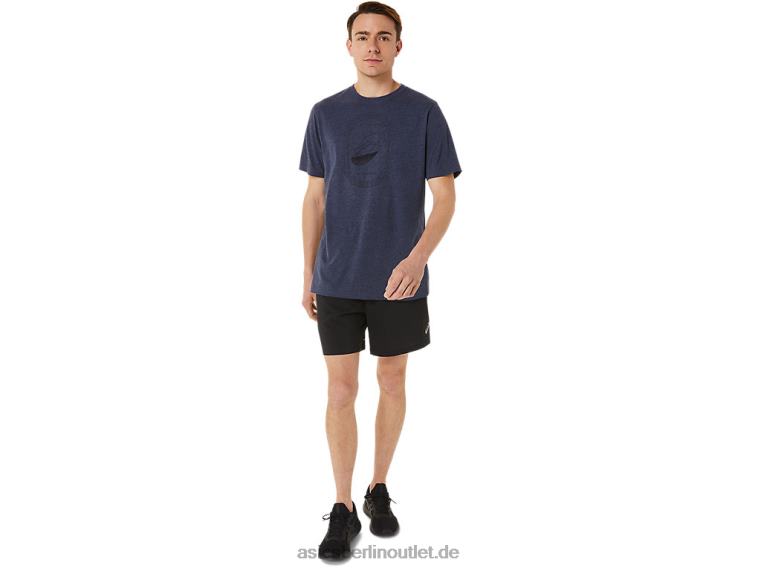 Spirale ein Leichtathletik-Abschlag BL4N1263Asics Peacoat-Heidekraut