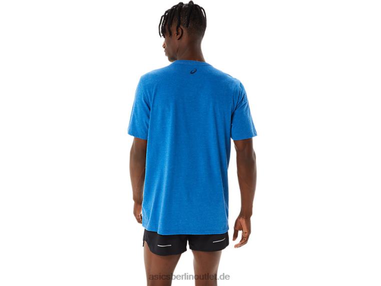 T-Shirt mit Sonnenaufgang-Läufer-Grafik BL4N1108Asics Lake Drive Heather