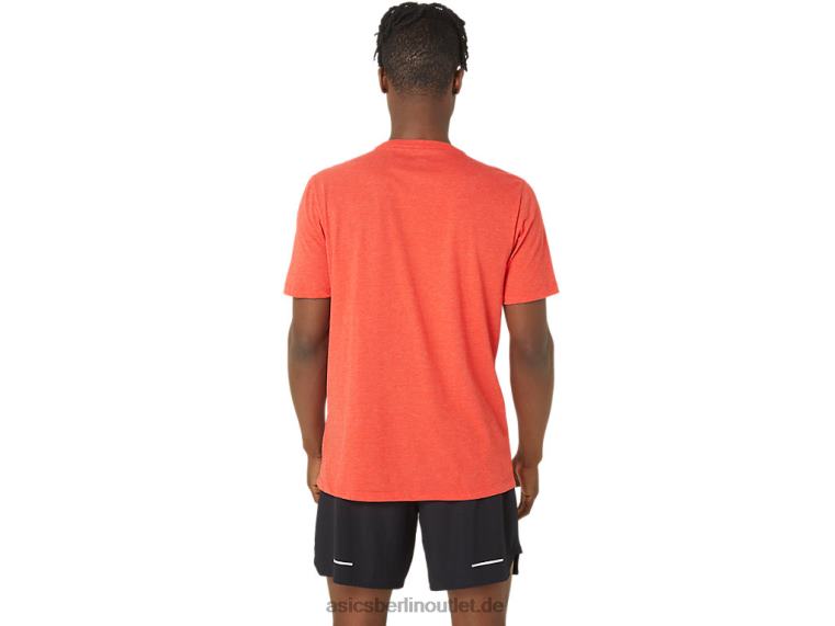 Unisex 77 Baseball-T-Shirt BL4N99Asics klassisches rotes Heidekraut