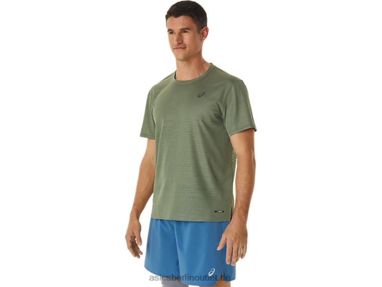 Ventilate Actibreeze Kurzarm-Oberteil für Herren BL4N1042Asics Flechtengrün
