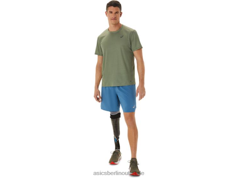 Ventilate Actibreeze Kurzarm-Oberteil für Herren BL4N1042Asics Flechtengrün