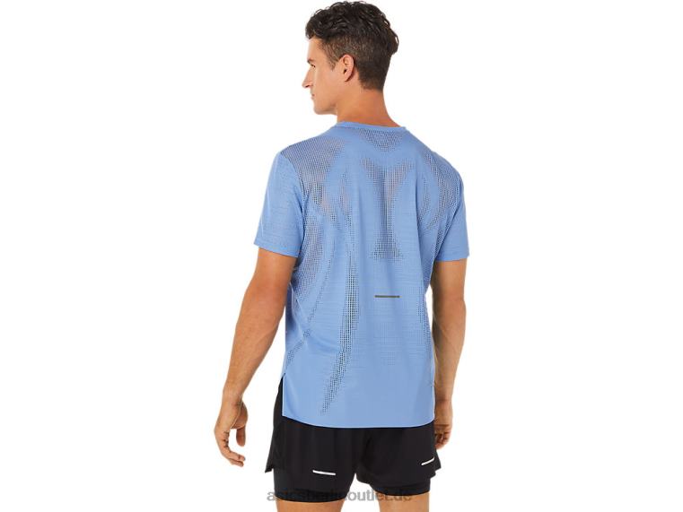 Ventilate Actibreeze Kurzarm-Oberteil für Herren BL4N1325Asics blaue Harmonie