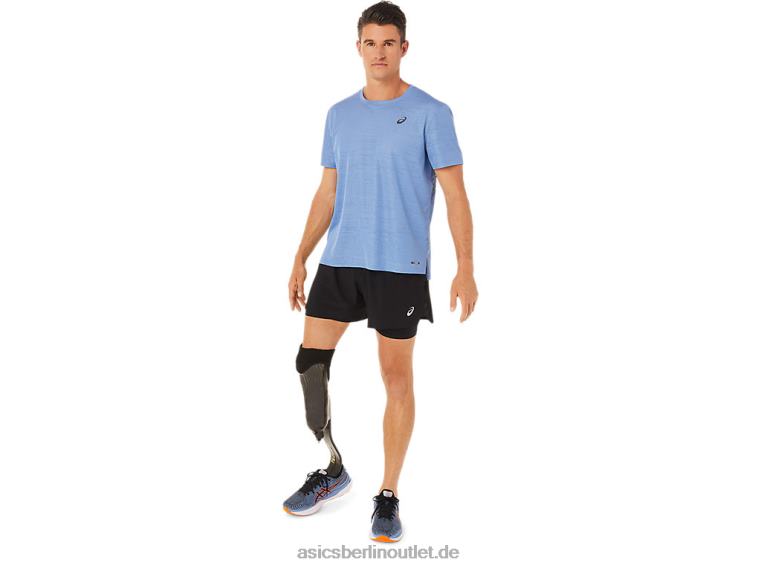 Ventilate Actibreeze Kurzarm-Oberteil für Herren BL4N1325Asics blaue Harmonie