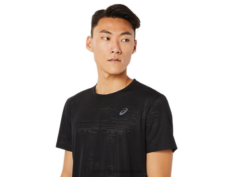 Ventilate Actibreeze Kurzarm-Oberteil für Herren BL4N1390Asics Leistung schwarz