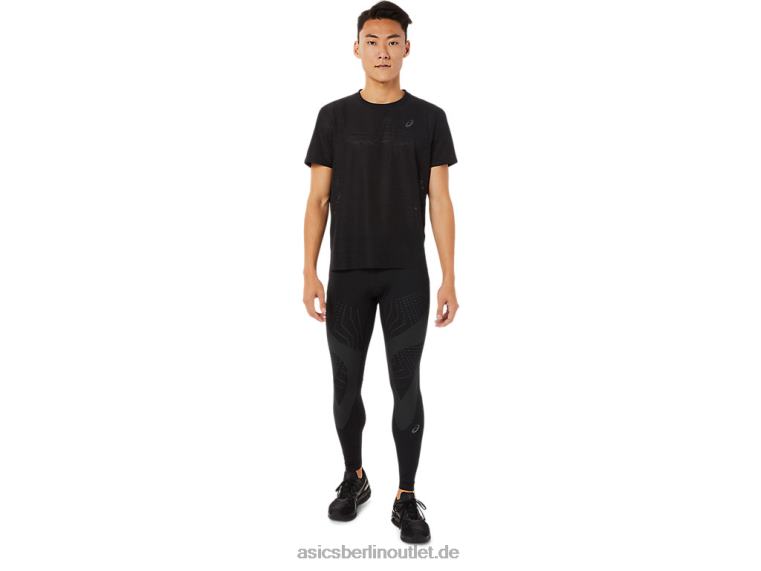 Ventilate Actibreeze Kurzarm-Oberteil für Herren BL4N1390Asics Leistung schwarz