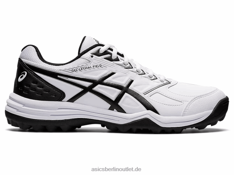 Gel-tödliches Feld BL4N1198Asics weiß schwarz