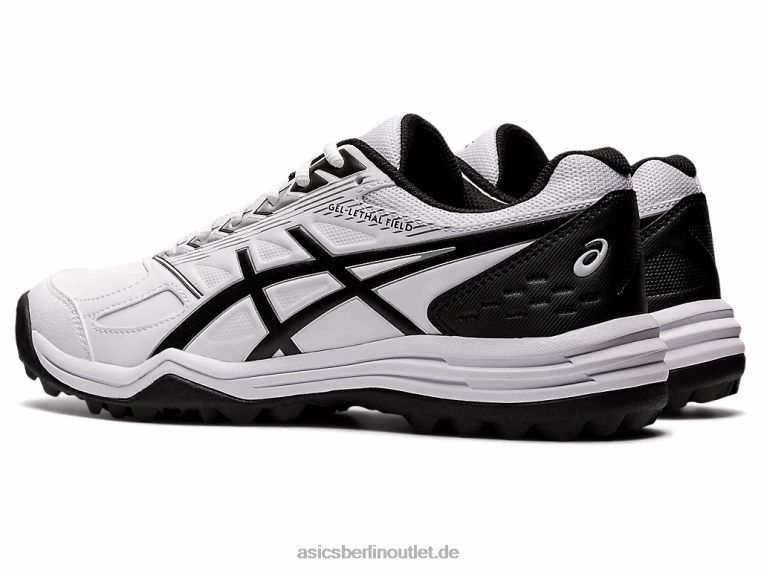 Gel-tödliches Feld BL4N1198Asics weiß schwarz
