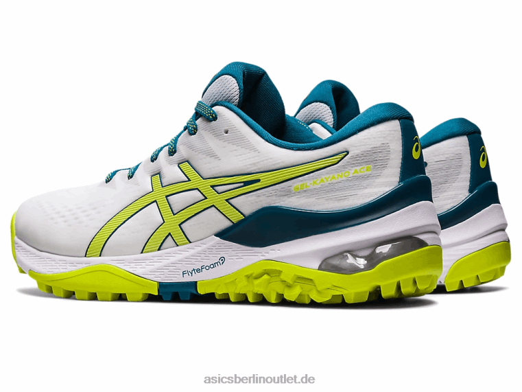 Gel-Kayano-Ass BL4N457Asics Weiß/Neon-Limette