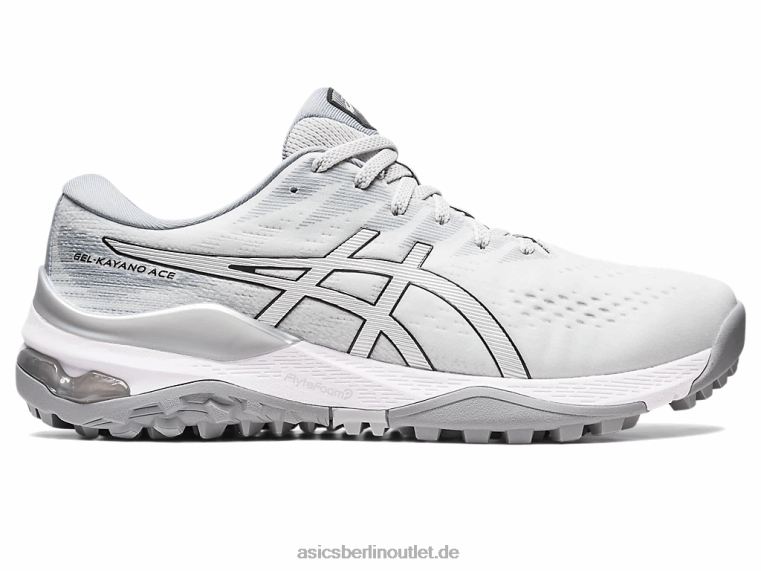 Gel-Kayano-Ass weit BL4N292Asics Gletschergrau/Reinsilber