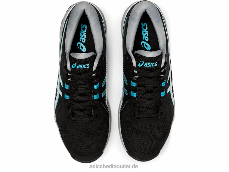 Gel-Kurs Gleiten Männer BL4N1992Asics schwarzes Silber