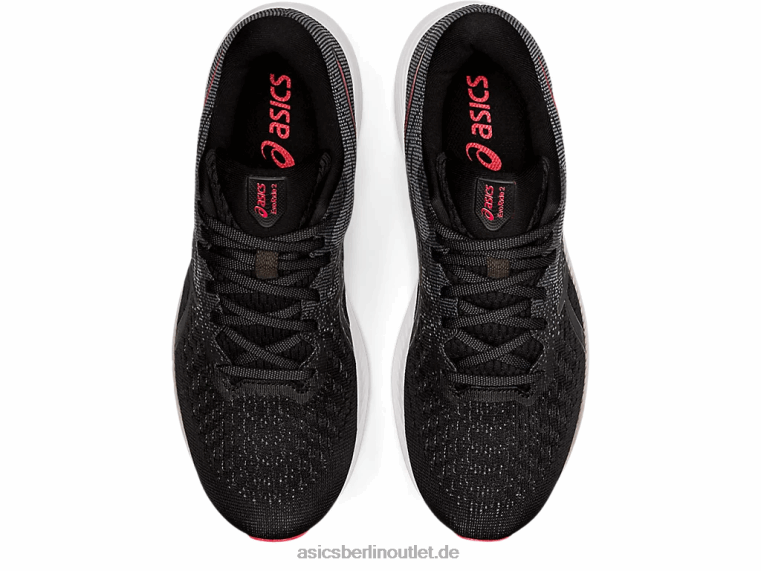 Evoride 2 BL4N1781Asics Schwarz/Elektrorot