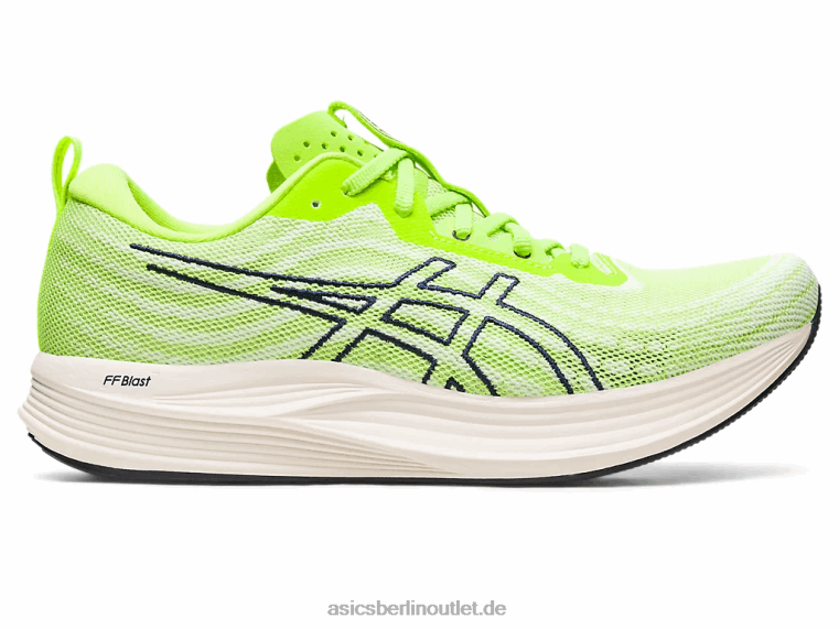 Evoride-Geschwindigkeit BL4N487Asics Gefahrengrün/Mitternacht