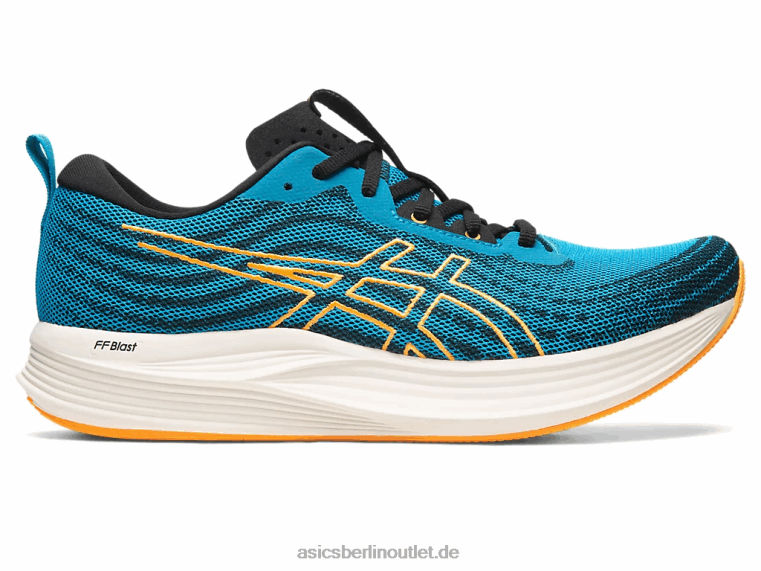 Evoride-Geschwindigkeit BL4N522Asics Inselblau/Orange-Pop