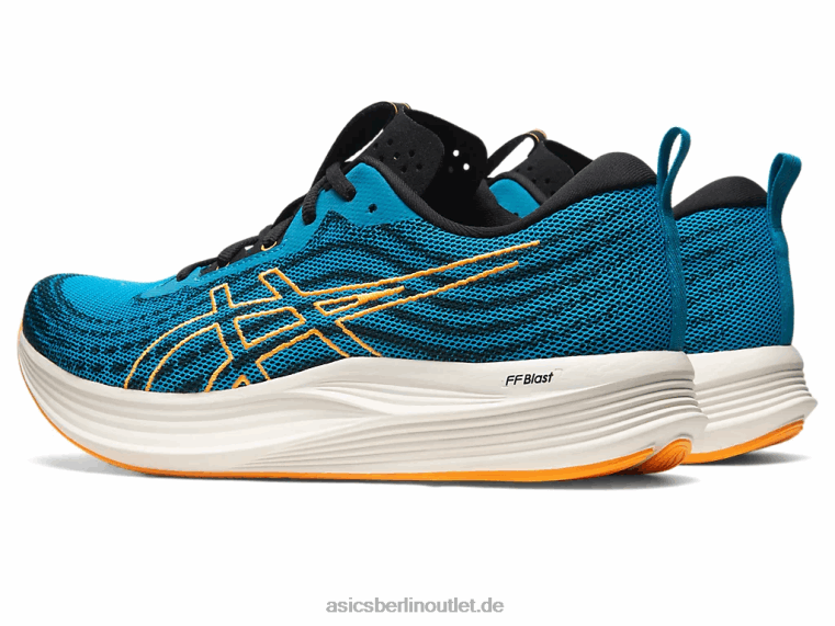 Evoride-Geschwindigkeit BL4N522Asics Inselblau/Orange-Pop