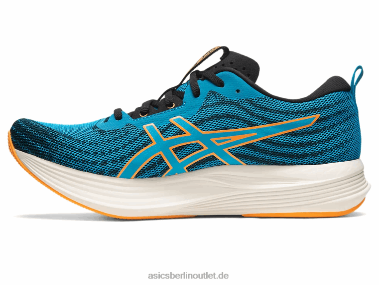 Evoride-Geschwindigkeit BL4N522Asics Inselblau/Orange-Pop