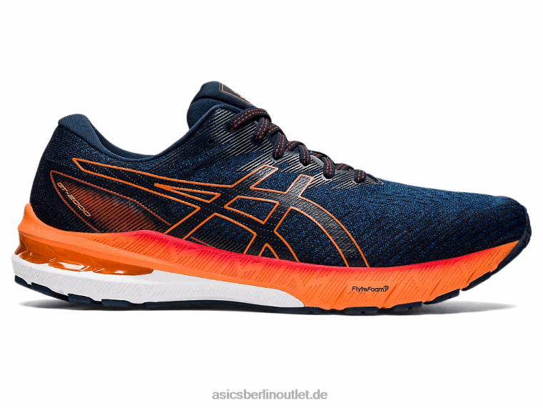 GT-2000 10 BL4N1474Asics Makoblau/schockierendes Orange