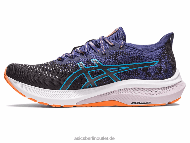 GT-2000 11 mk gestrickt BL4N117Asics schwarz/indigoblau