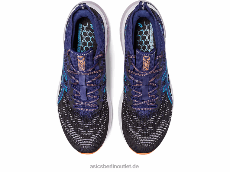 GT-2000 11 mk gestrickt BL4N117Asics schwarz/indigoblau