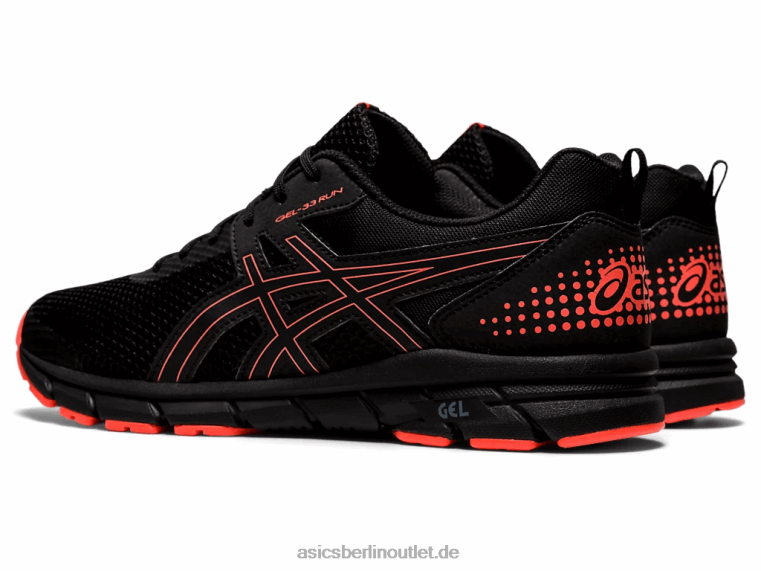 Gel-33 BL4N896Asics Schwarz/Flash Coral
