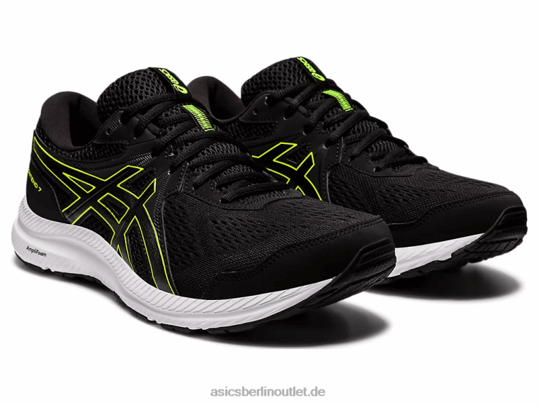 Gel-Contend 7 extra breit BL4N1951Asics Schwarz/Gefahrengrün